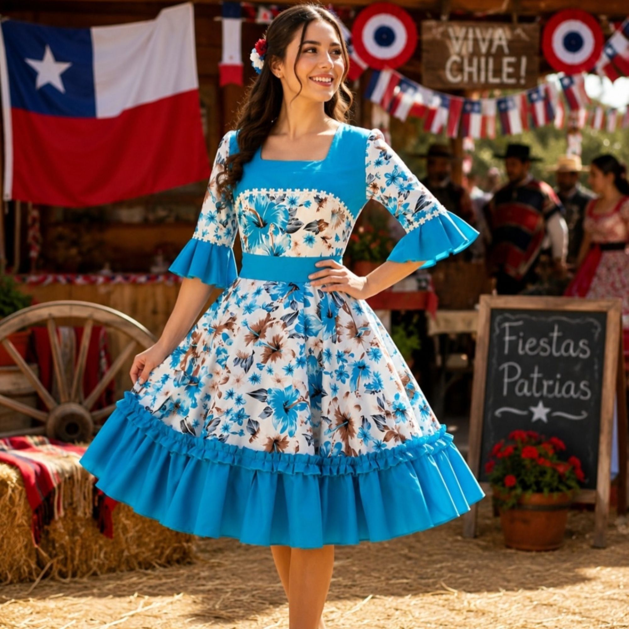 Ropa folclórica personalizada Chile