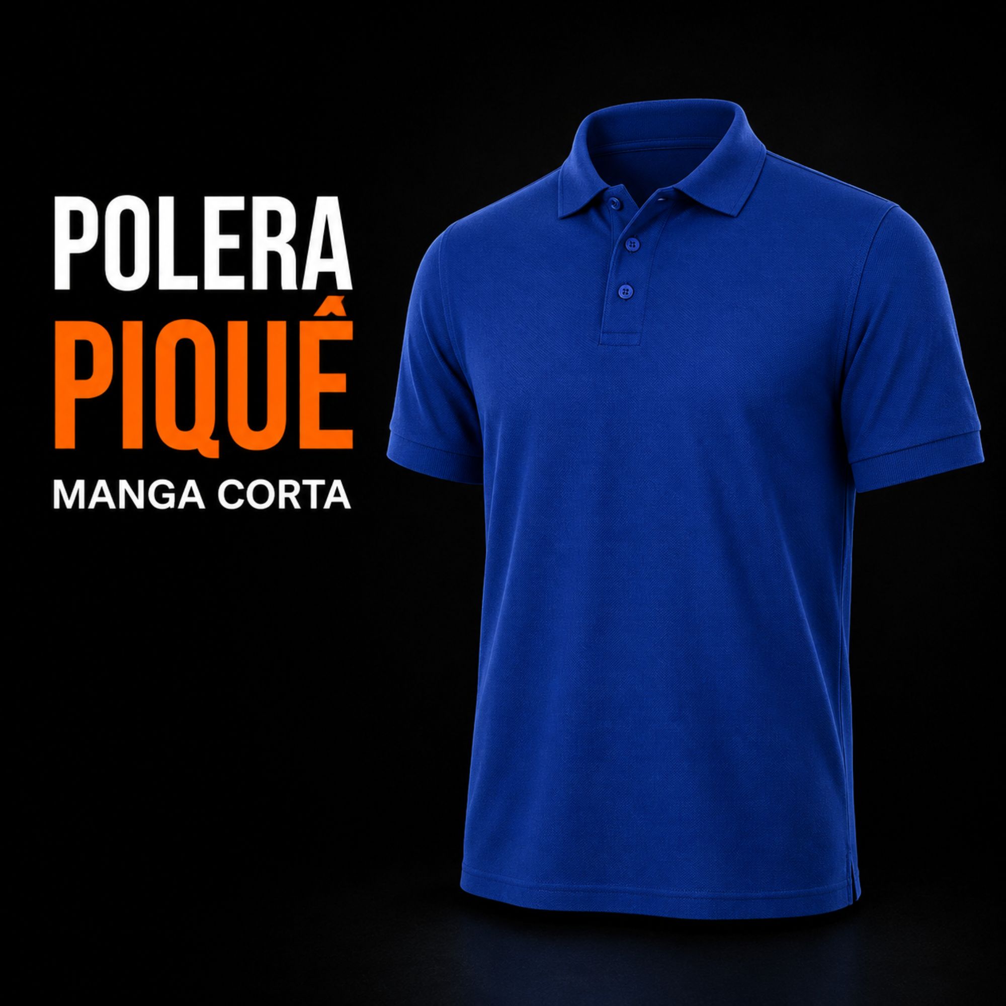 Polera piqué uniforme corporativo Santiago